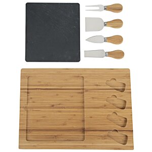 Slate Cheese Board Set (25pcs)