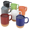 Cork Bottom Ceramic Mug - 12 oz. (72pcs)