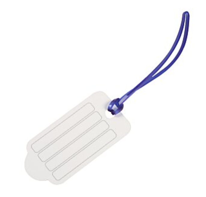Bon Voyage Luggage Tag - Train (500pcs)
