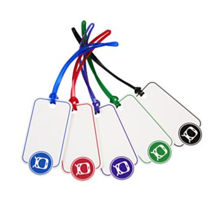 Bon Voyage Luggage Tag - Train (500pcs)