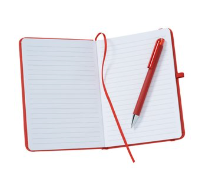 TaskRight Afton Notebook with Pen (150pcs)
