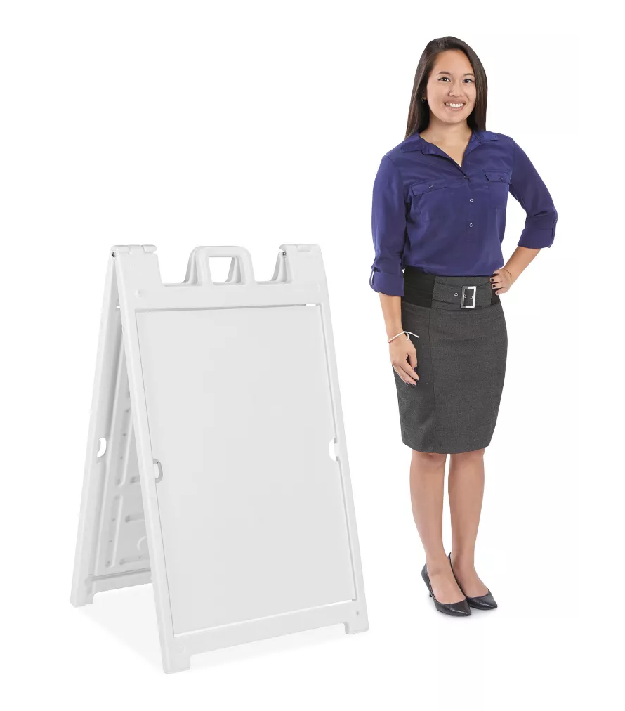 Plastic A-Frame Sign - 24 x 36"