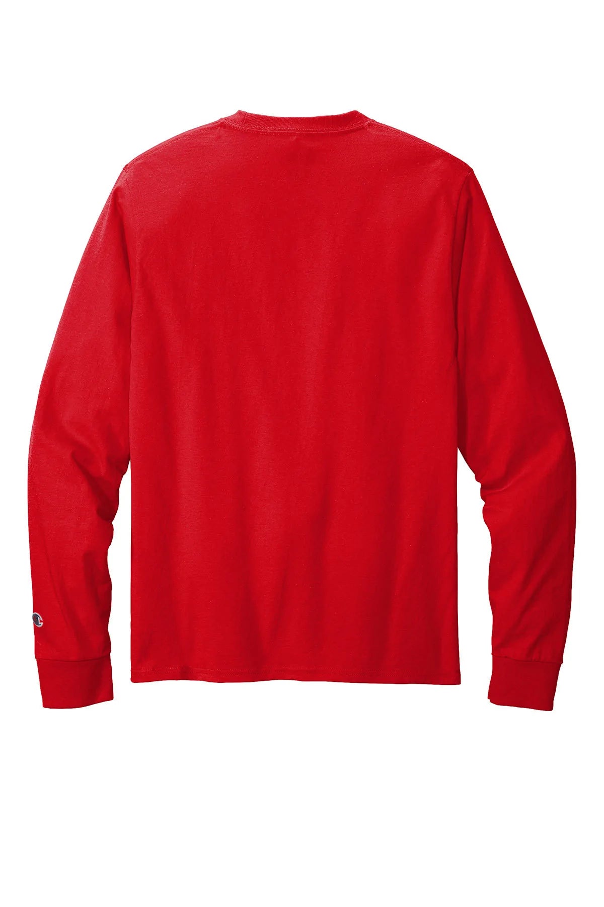 Champion Heritage 5.2-Oz. Jersey Long Sleeve Tee | Red