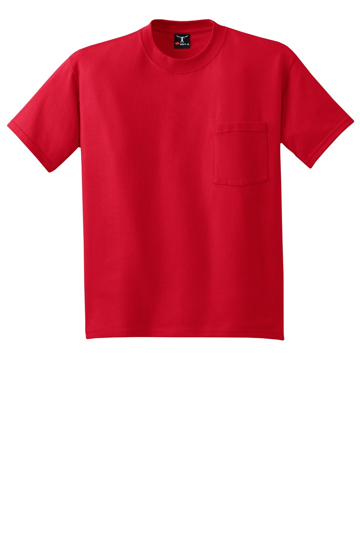 Hanes Beefy-T - 100% Cotton T-Shirt with Pocket 5190