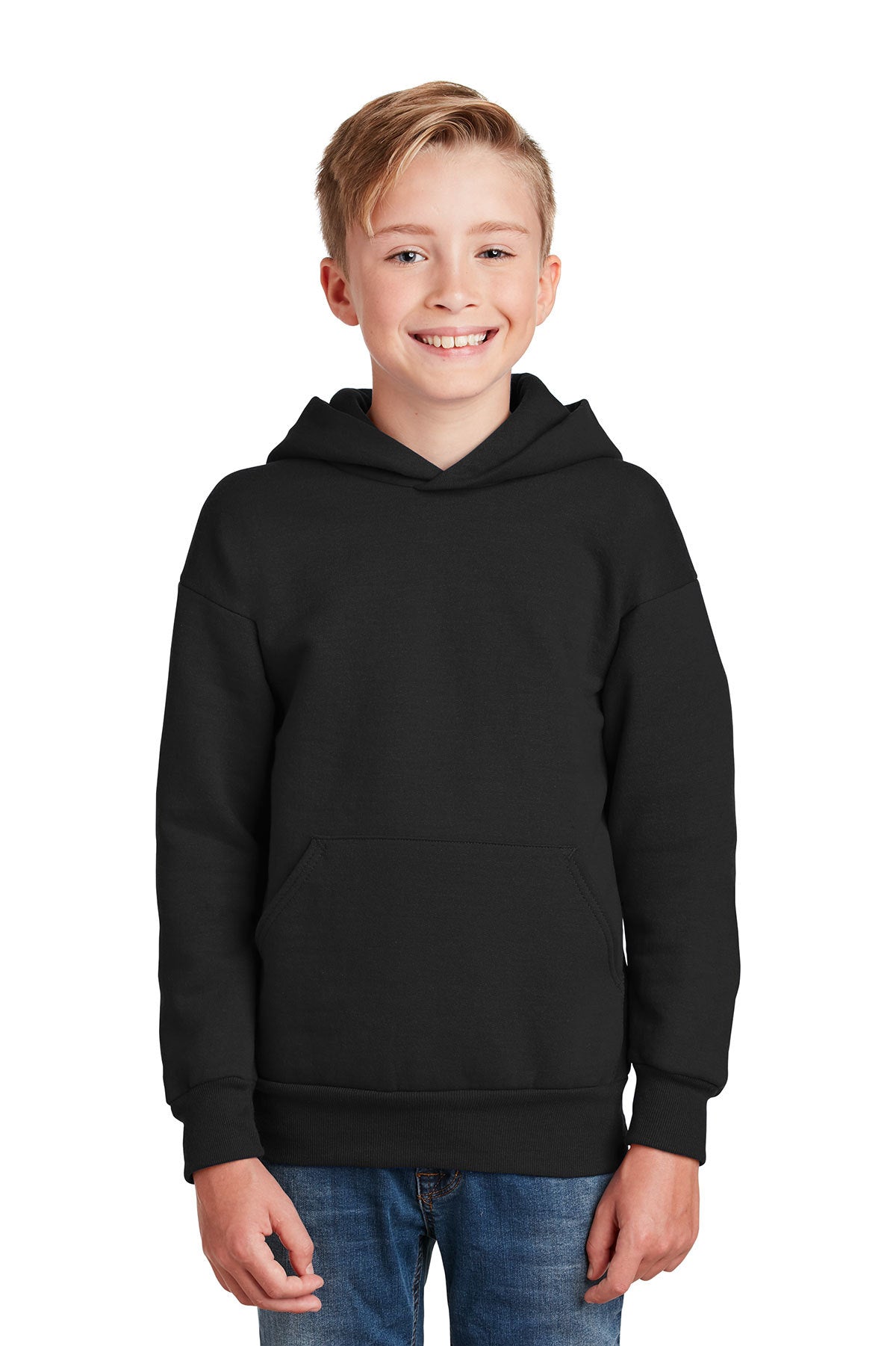 Hanes - Youth EcoSmart Pullover Hooded Sweatshirt P470