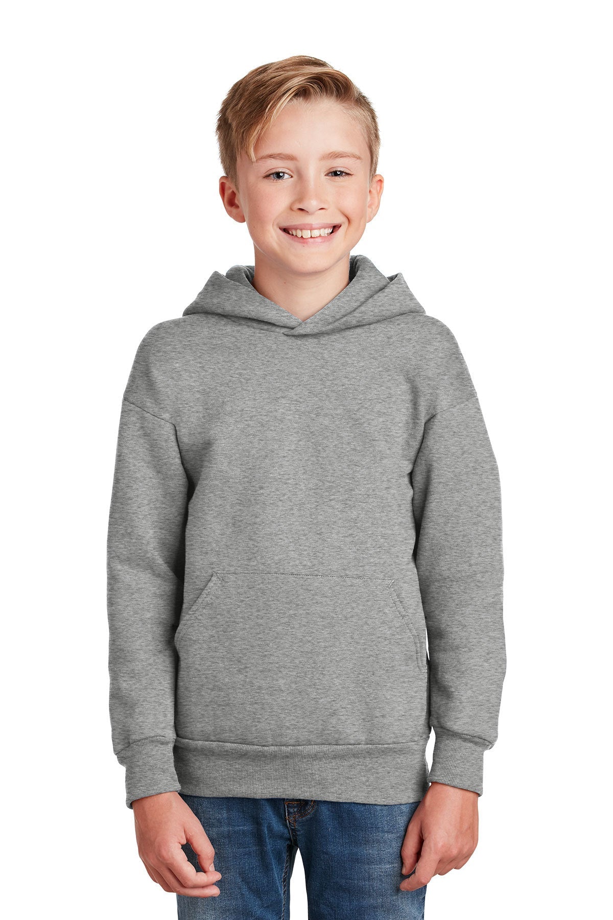 Hanes - Youth EcoSmart Pullover Hooded Sweatshirt P470