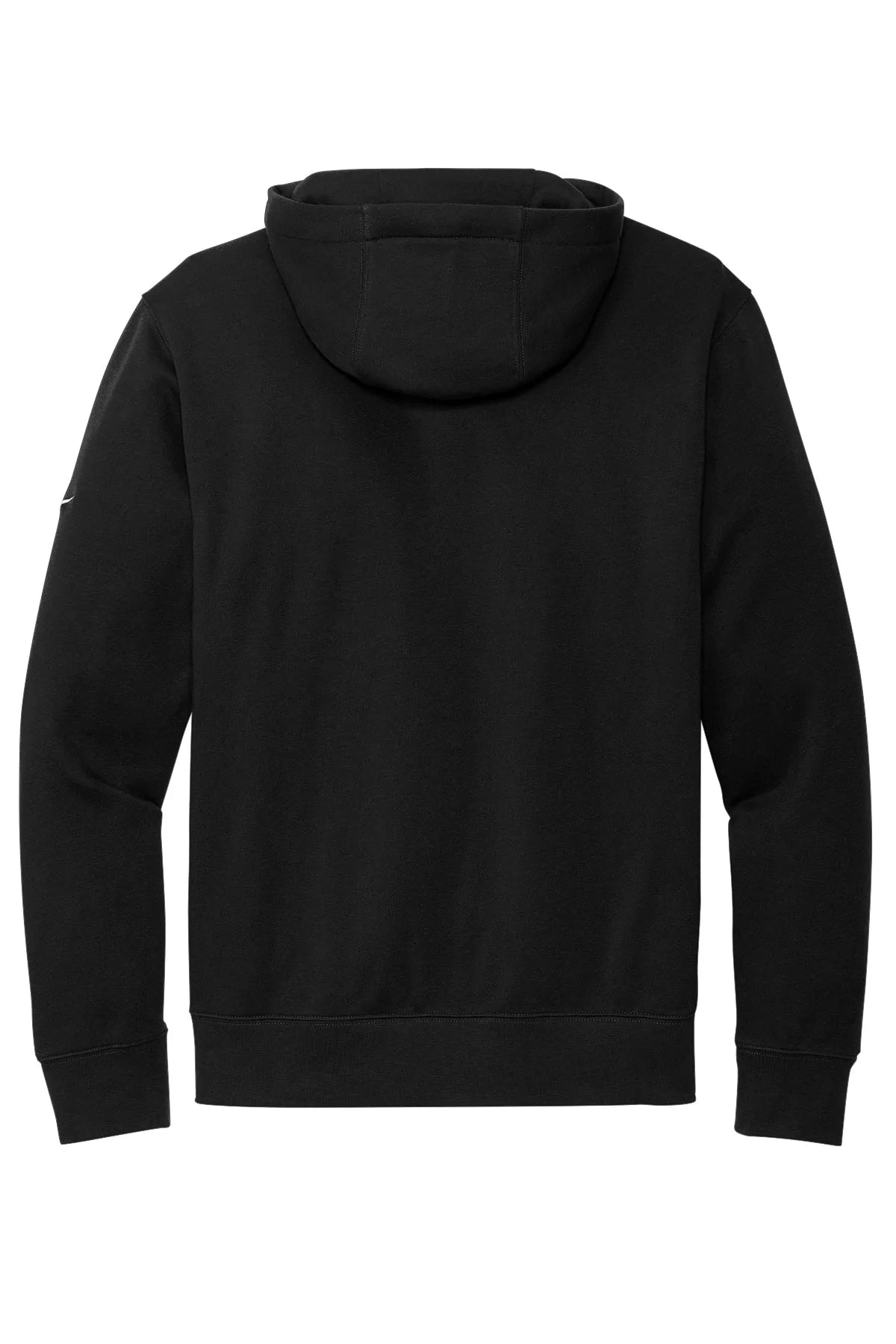 Nike Club Fleece Sleeve Swoosh Pullover Hoodie NEW | Black