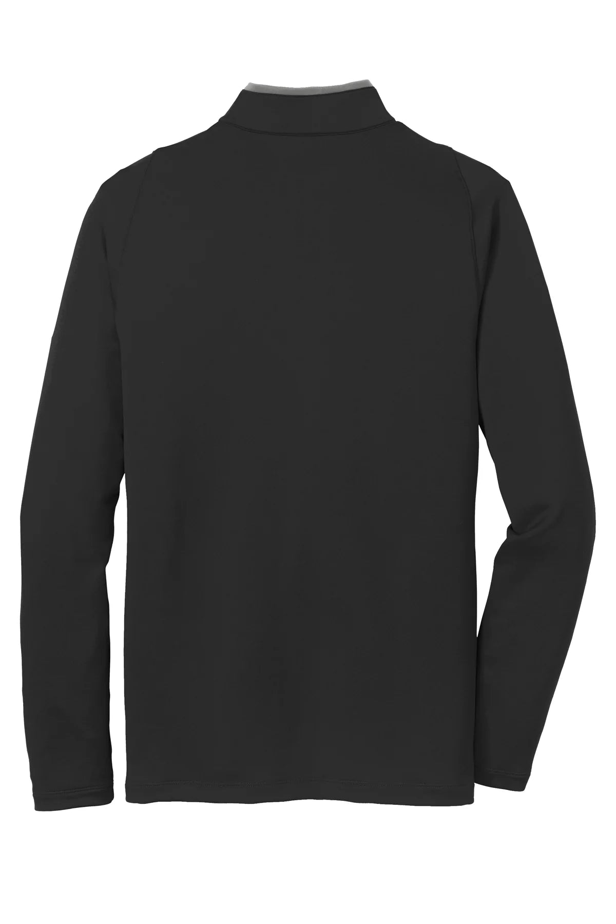 Nike Dri-FIT Stretch 1/2-Zip Cover-Up 779795 | Black Dark Grey