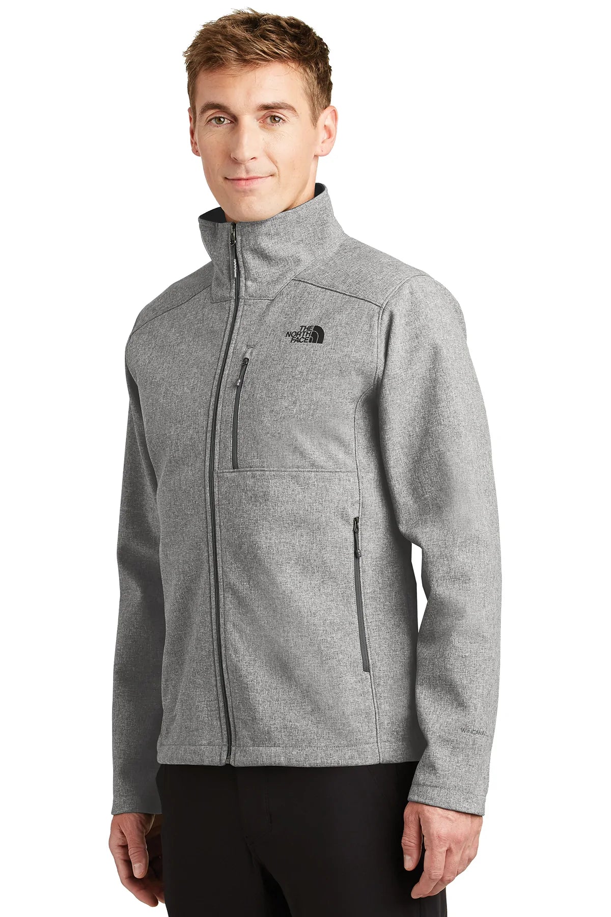 The North Face Apex Barrier Soft Shell Jacket | TNF Medium Grey Heather