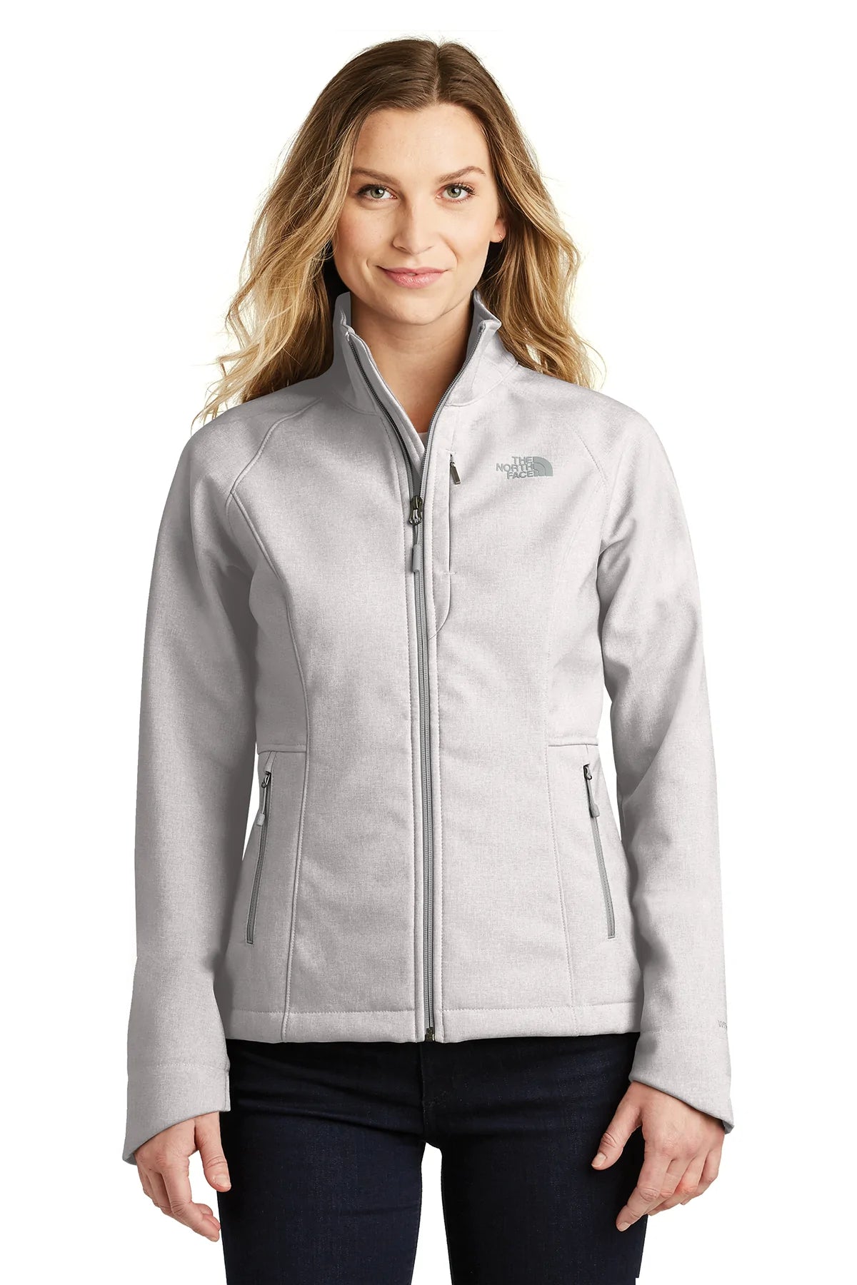 The North Face Ladies Apex Barrier Soft Shell Jacket | TNF Light Grey Heather