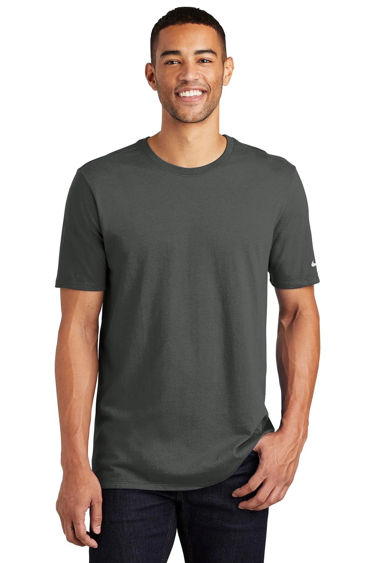 Nike Core Cotton Tee | Anthracite