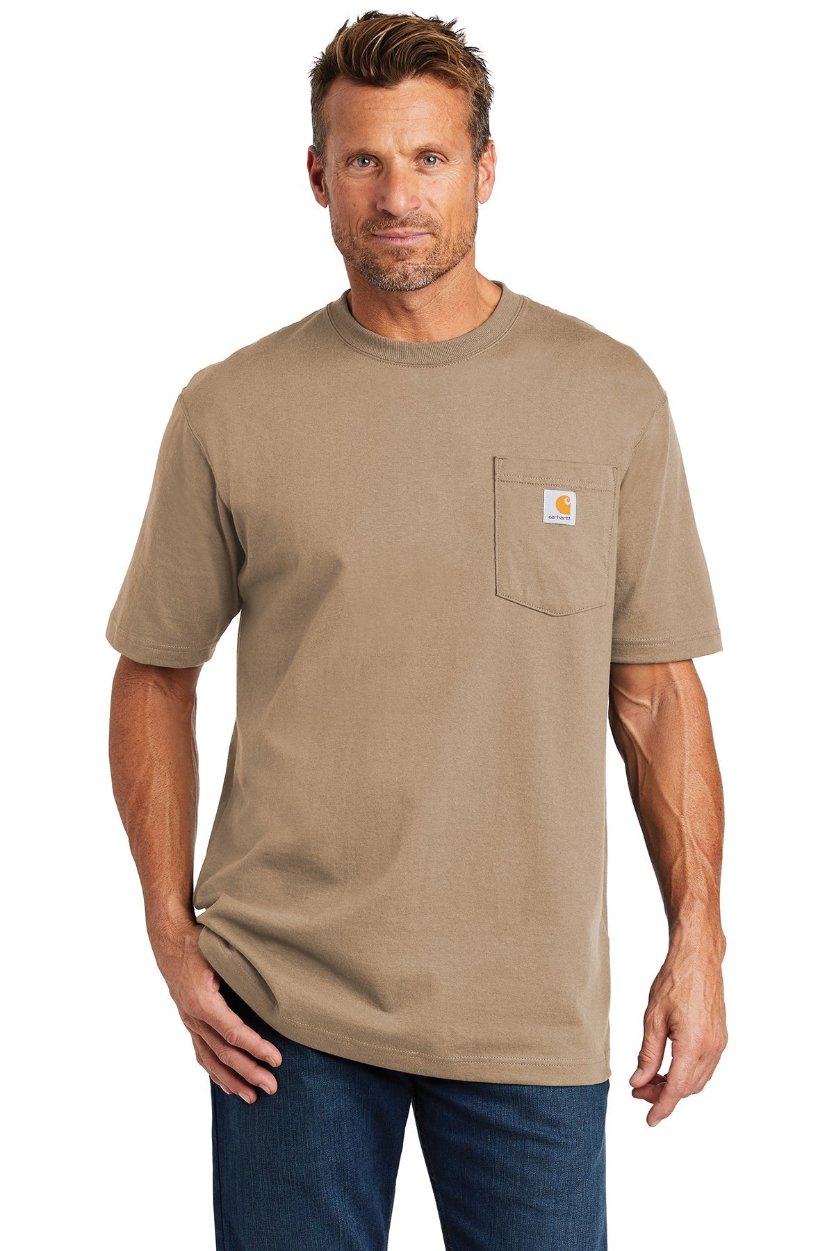 Carhartt ® Tall Workwear Pocket Short Sleeve T-Shirt | Desert