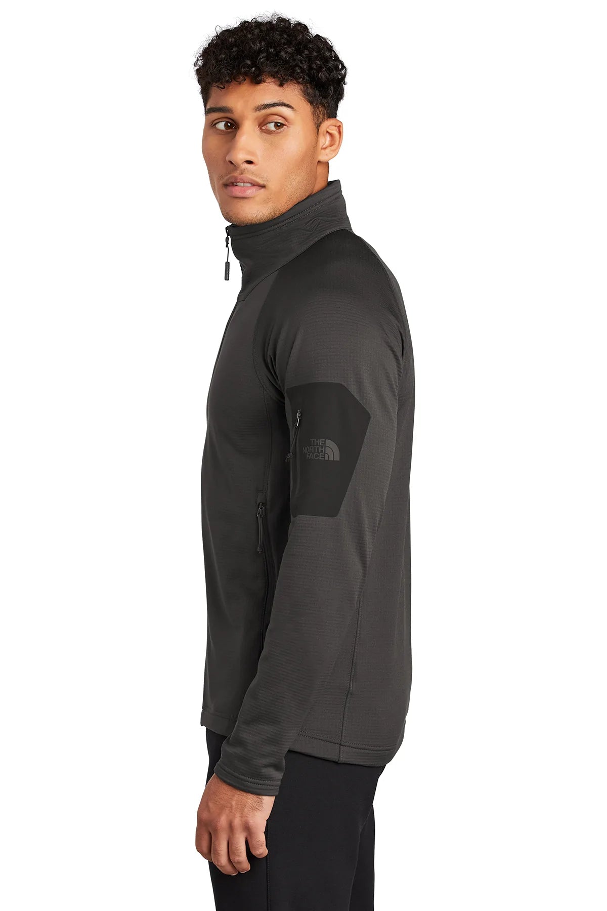 The North Face Mountain Peaks Full-Zip Fleece Jacket | Asphalt Grey