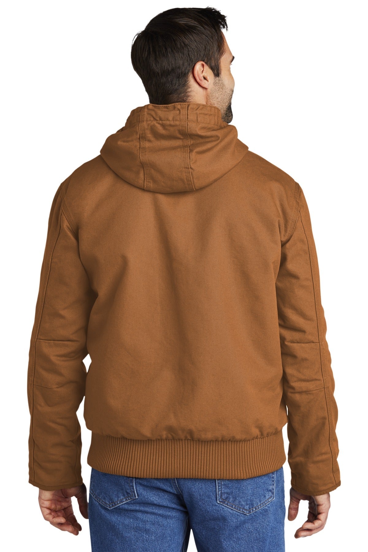 Carhartt Tall Washed Duck Active Jacket | Carhartt Brown