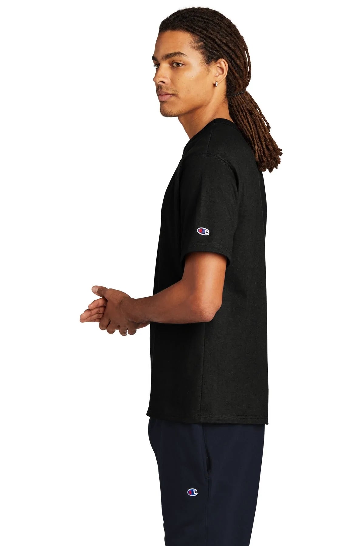 Champion Heritage 7-Oz. Jersey Tee | Black