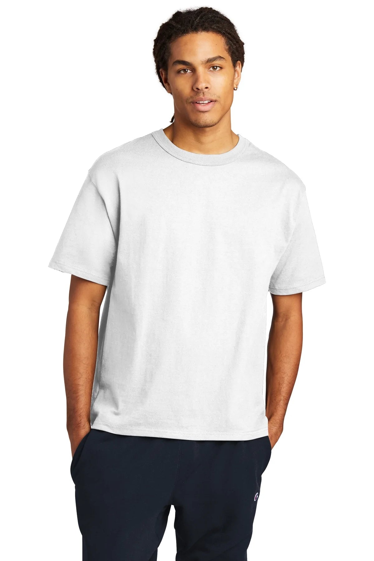 Champion Heritage 7-Oz. Jersey Tee | Ash