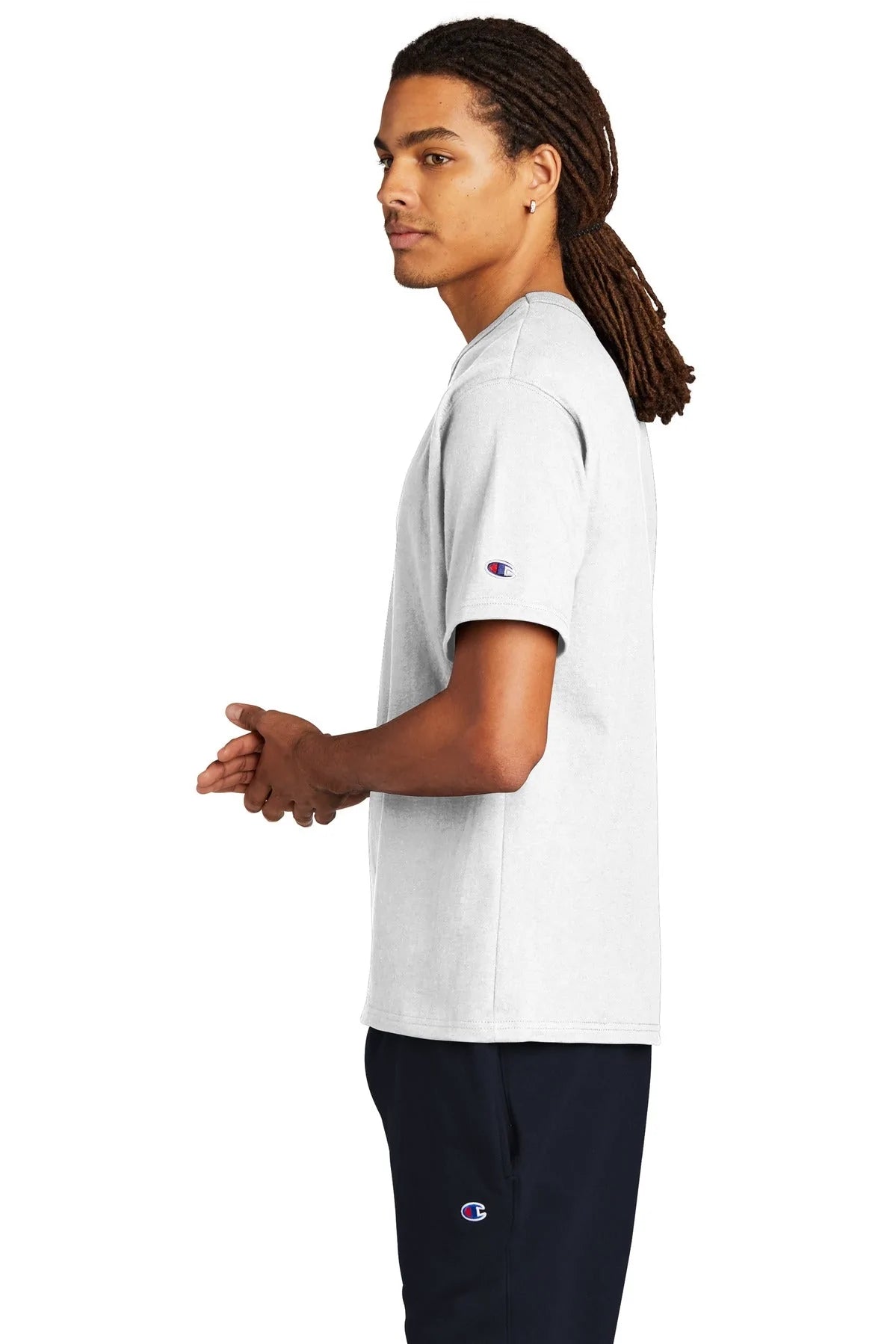 Champion Heritage 7-Oz. Jersey Tee | Navy