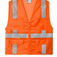 CornerStone ANSI 107 Class 2 Mesh Six-Pocket Zippered Vest