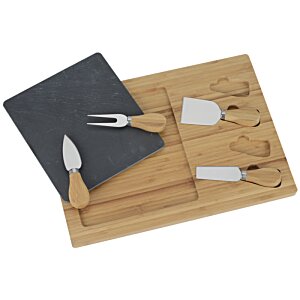 Slate Cheese Board Set (25pcs)