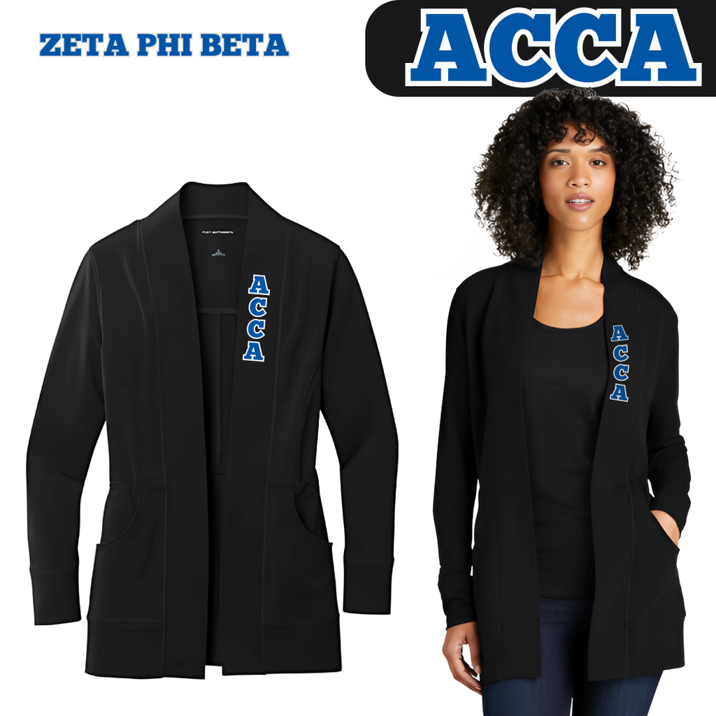 ACCA Zeta Phi Beta Cardigan