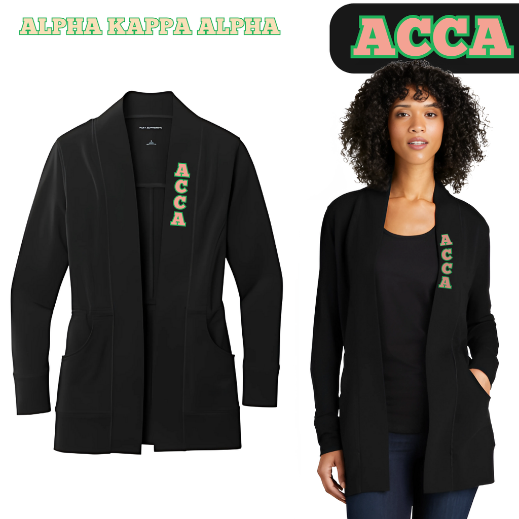 ACCA  Alpha Kappa Alpha Cardigan