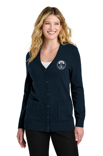 Women’s Easy Care Button-Up Cardigan Sweater