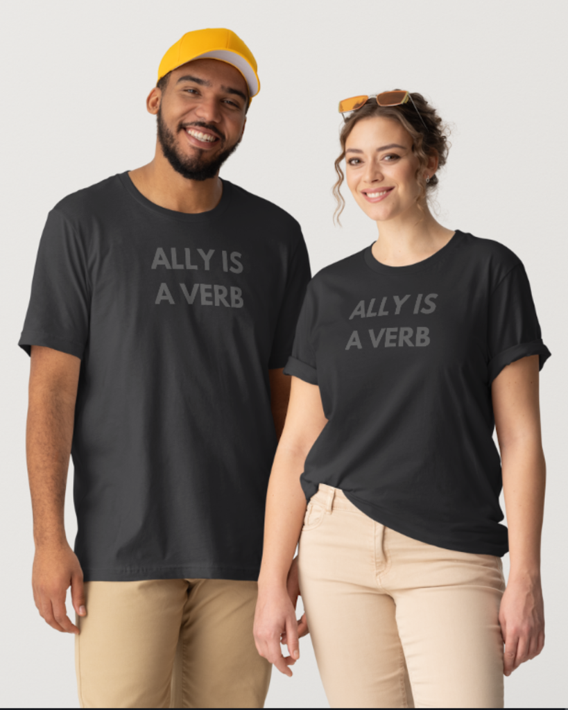 Ally is a Verb Tee
