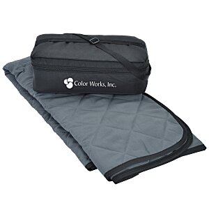 Quilted Outdoor Blanket with Carrying Case (24pcs)