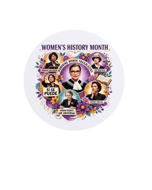 Women's History Month Sticker