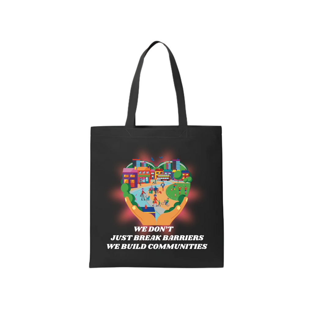 We Build Communities Tote