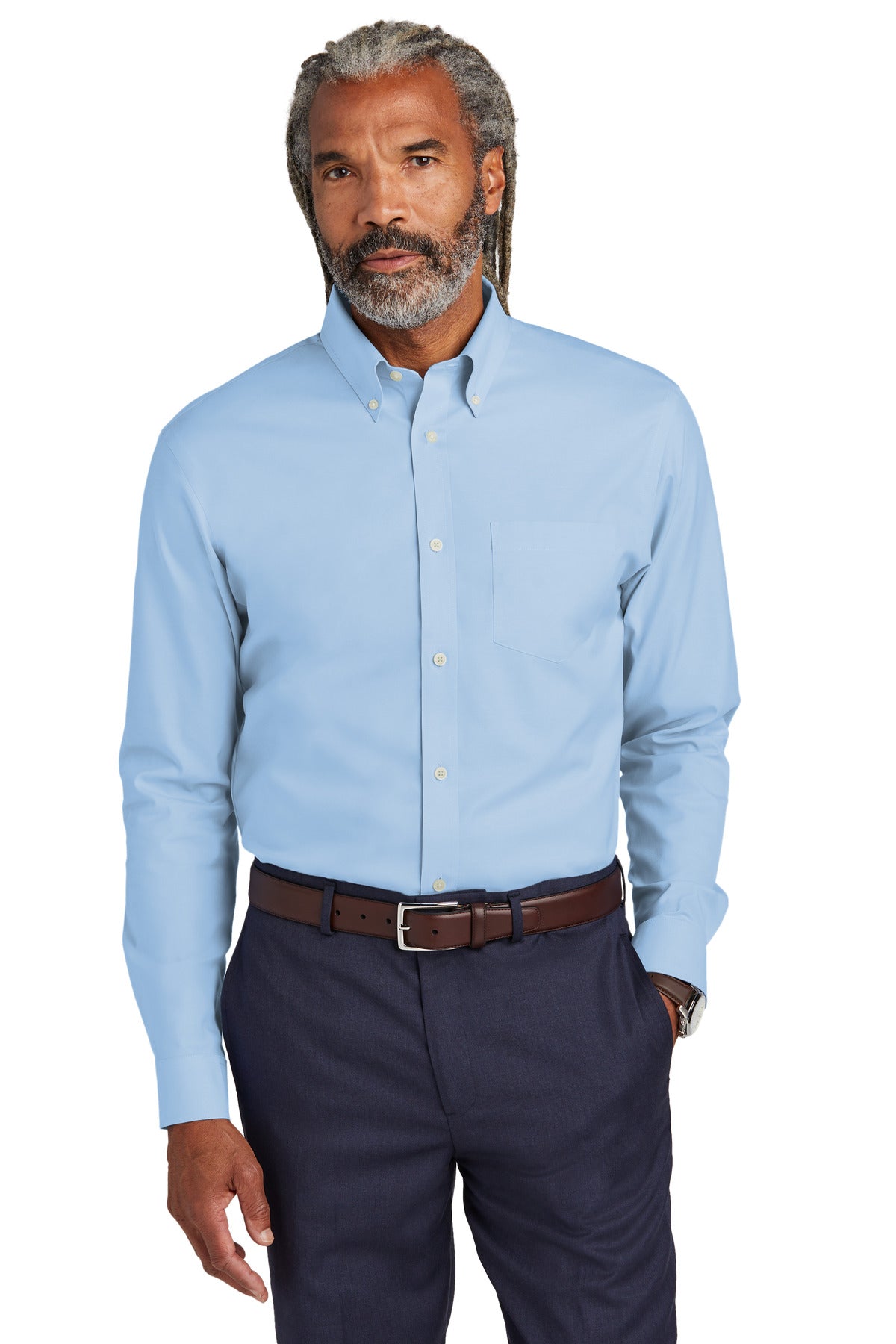Brooks Brothers ®  Wrinkle-Free Stretch Pinpoint Shirt