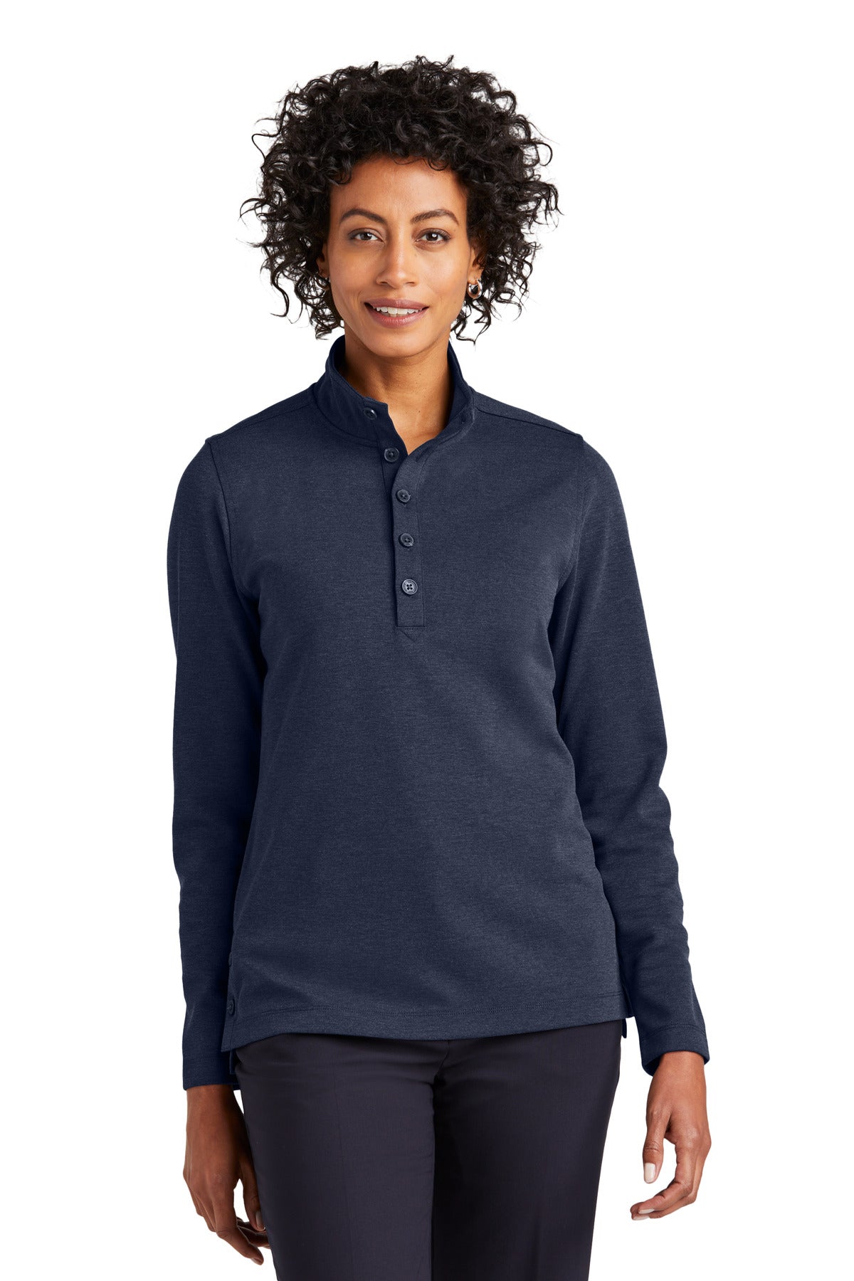 Brooks Brothers ®  Women's Mid-Layer Stretch 1/2-Button