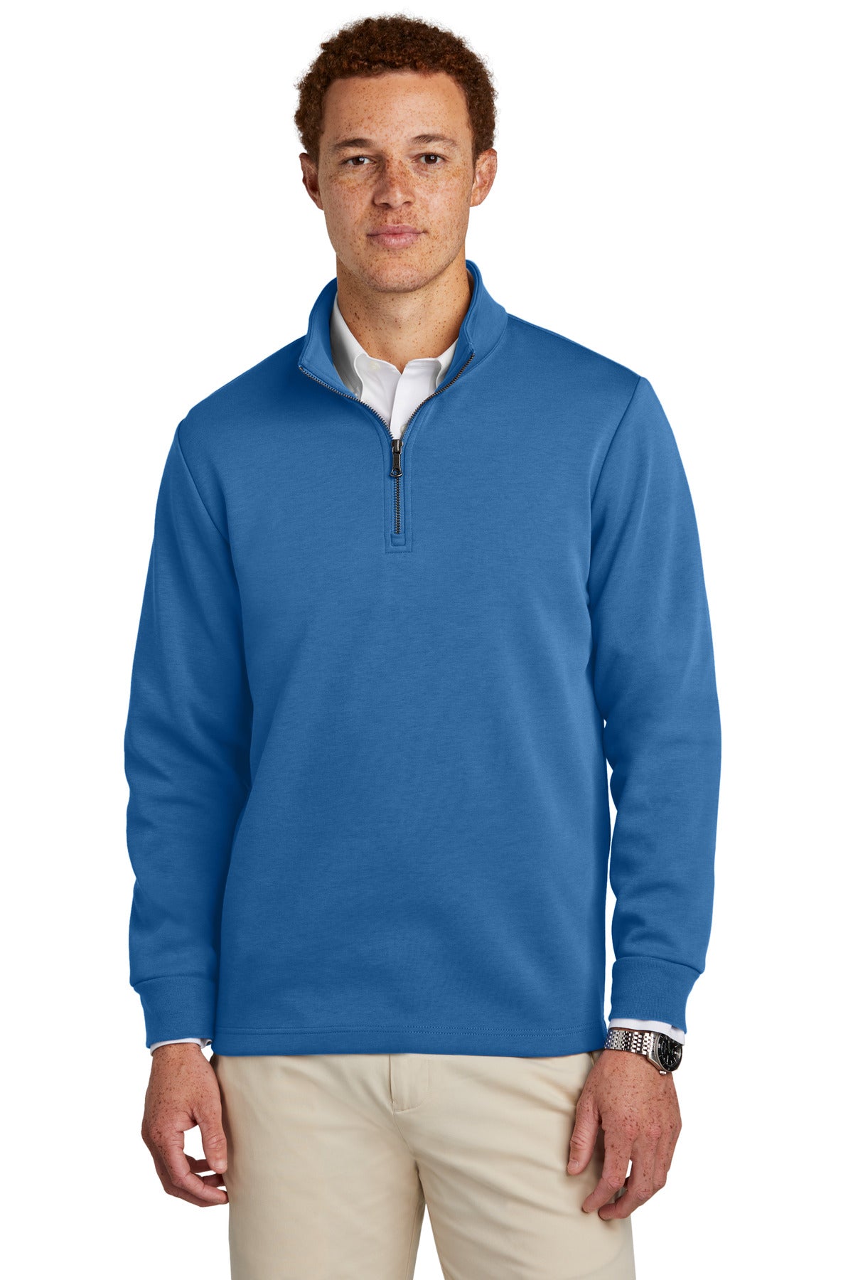 Brooks Brothers ®  Double-Knit 1/4-Zip