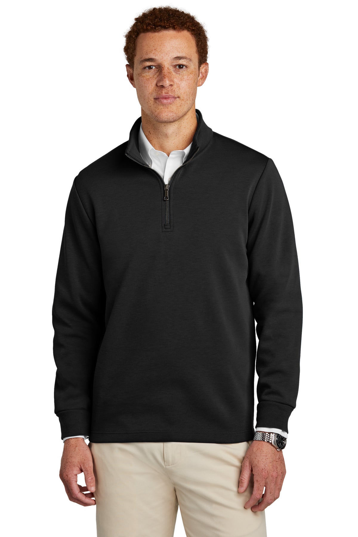 Brooks Brothers ®  Double-Knit 1/4-Zip