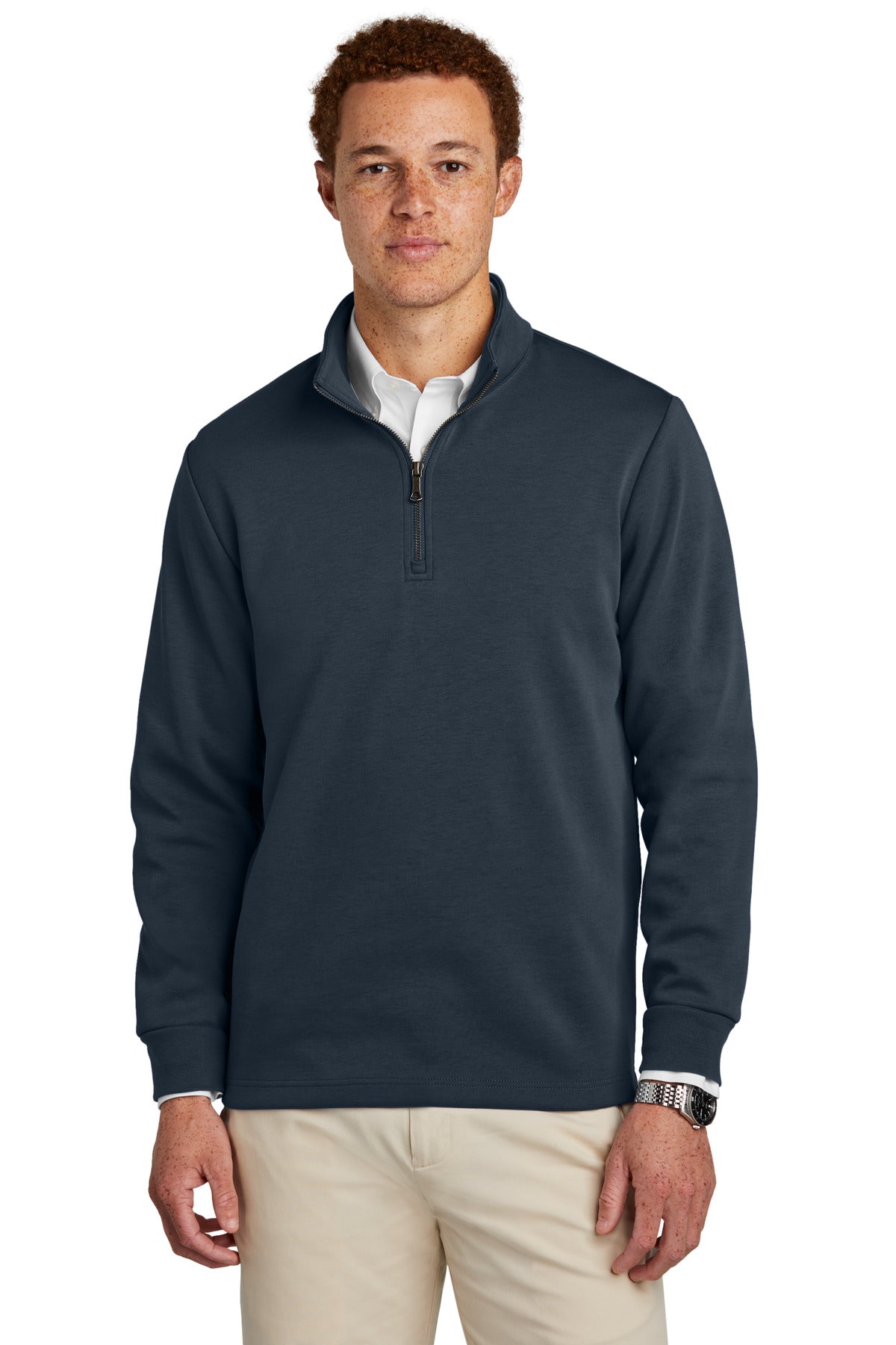 Brooks Brothers ®  Double-Knit 1/4-Zip