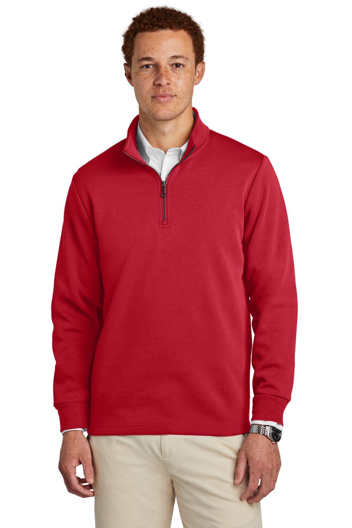 Brooks Brothers ®  Double-Knit 1/4-Zip