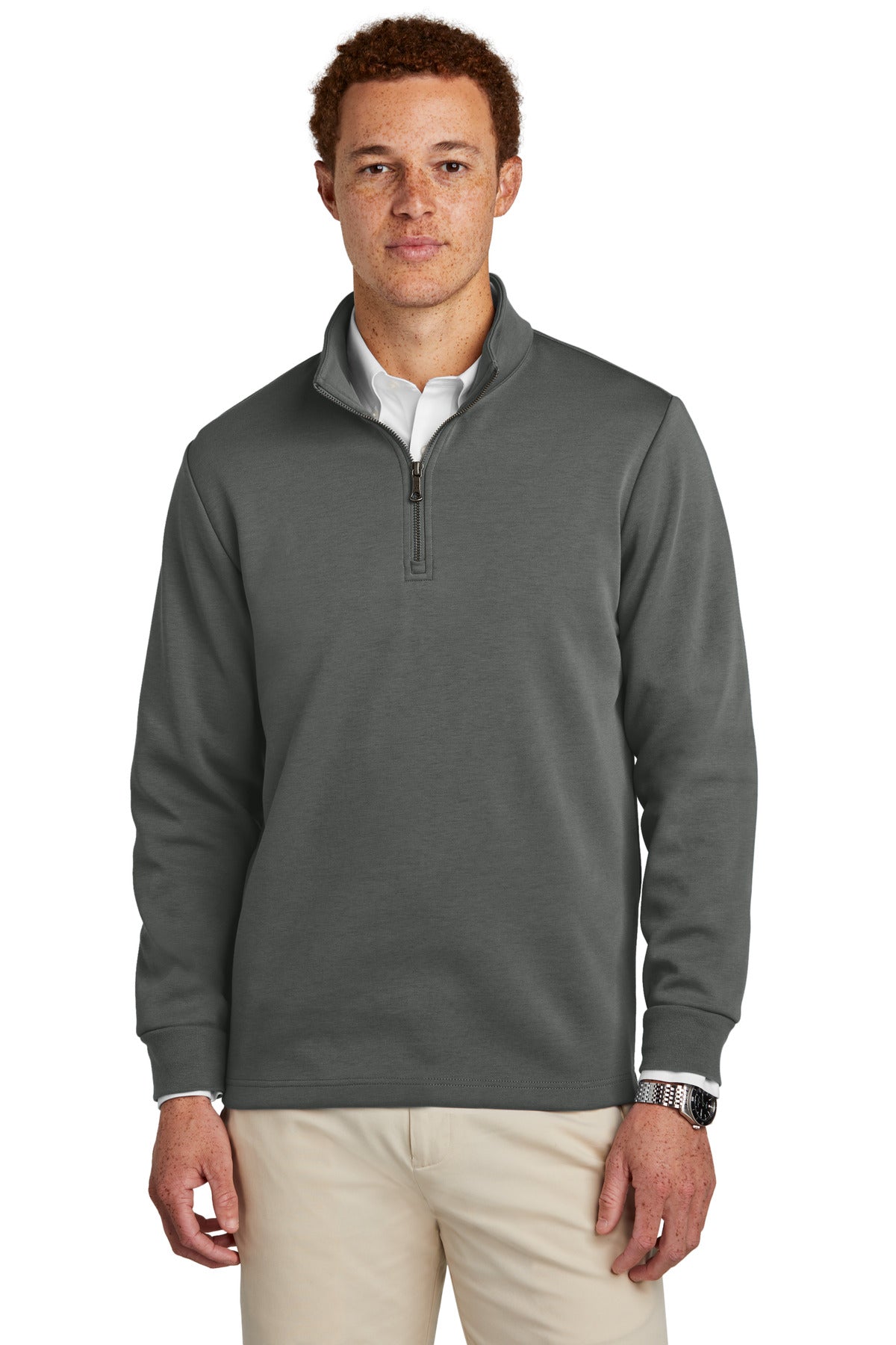 Brooks Brothers ®  Double-Knit 1/4-Zip