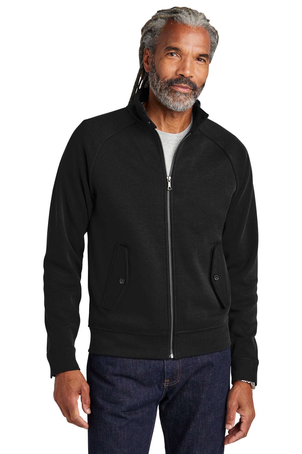 Brooks Brothers ®  Double-Knit Full-Zip