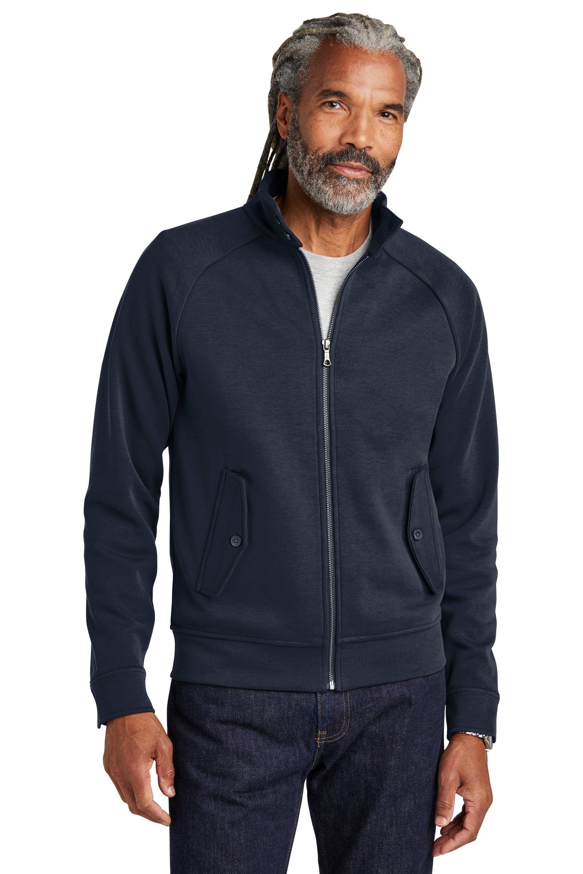 Brooks Brothers ®  Double-Knit Full-Zip