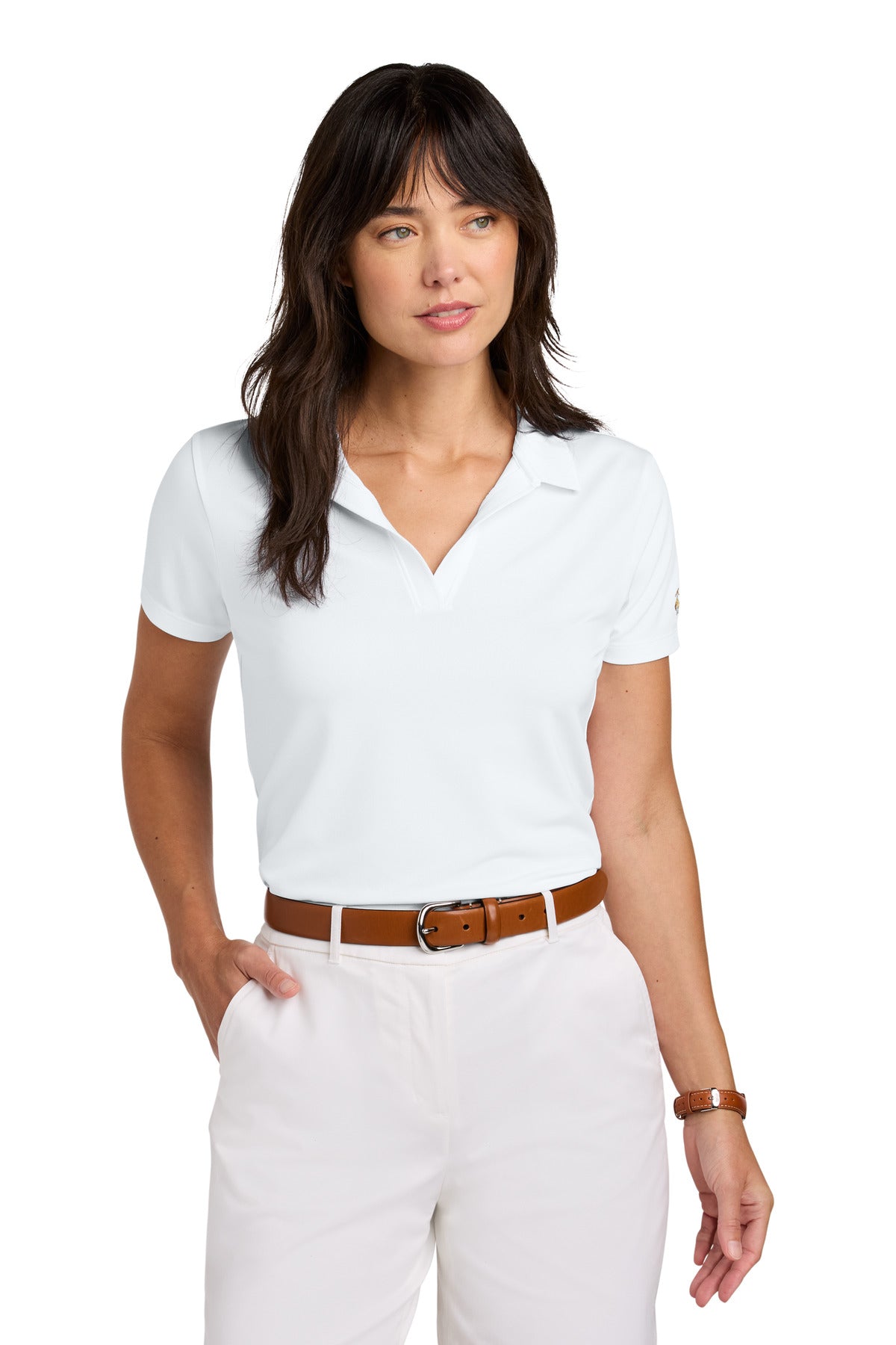 Brooks Brothers ®  Women's Mesh Pique Performance Polo