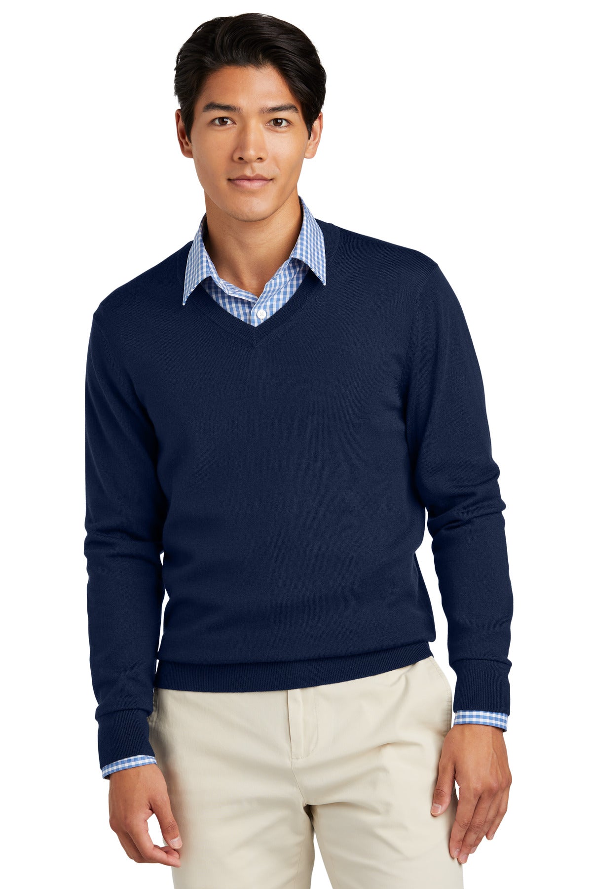 Brooks Brothers ®  Washable Merino V-Neck Sweater
