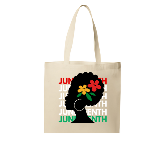 Juneteenth Tote Tan
