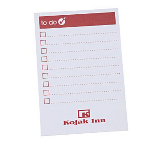 Post-it® Notes - 6" x 4" - Exclusive - To Do - 25 Sheet (1000pcs)