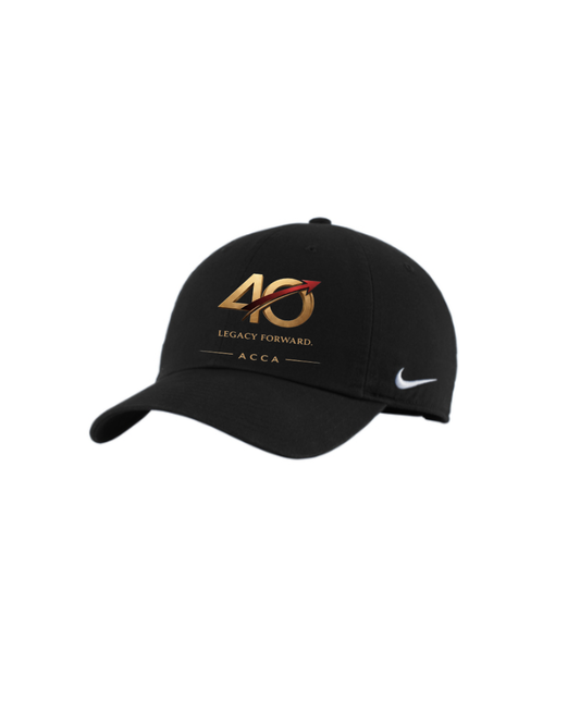 Nike Hat ACCA 40th Anniversary Red Stripe
