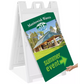 Plastic A-Frame Sign - 24 x 36"