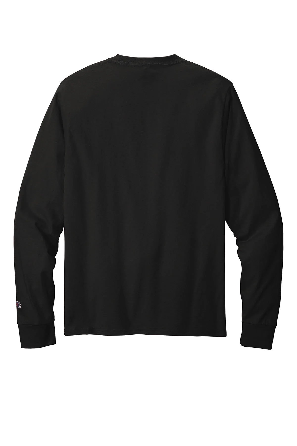 Champion Heritage 5.2-Oz. Jersey Long Sleeve Tee | Black