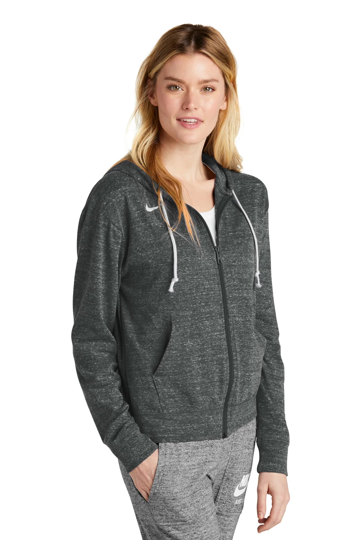 Nike Ladies Gym Vintage Full-Zip Hoodie