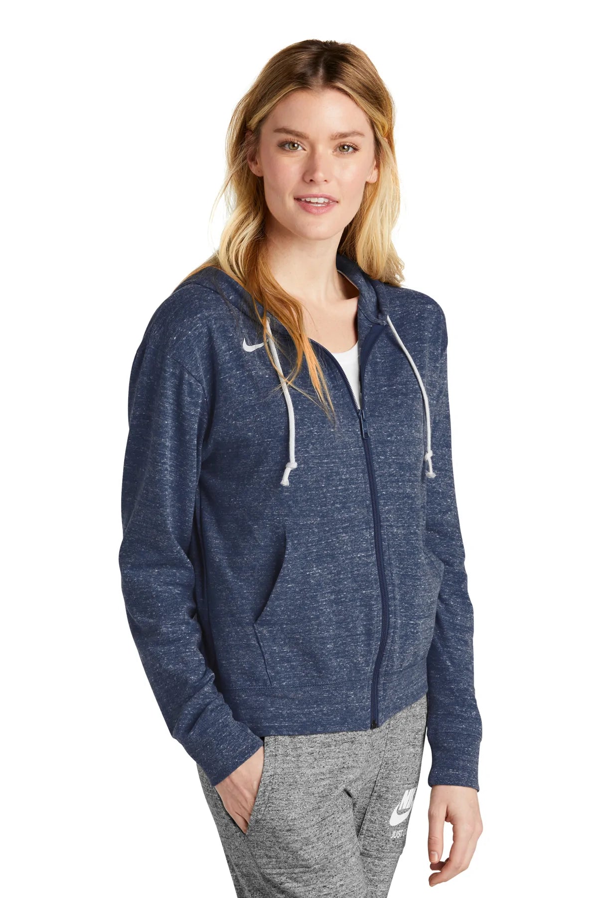 Nike Ladies Gym Vintage Full-Zip Hoodie