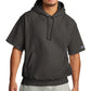 Champion Reverse Weave Short Sleeve Hooded Sweatshirt | Charcoal Heather