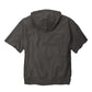 Champion Reverse Weave Short Sleeve Hooded Sweatshirt | Charcoal Heather